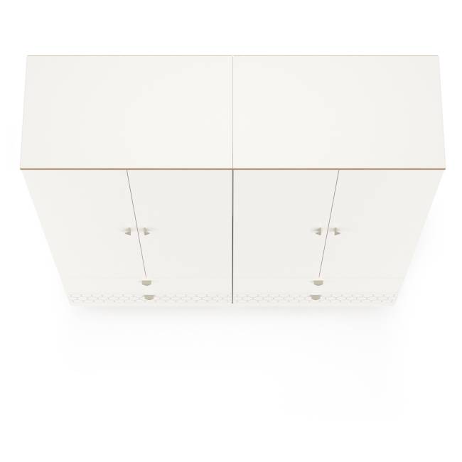 Два детских шкафа для одежды Эйп цвет белый/дуб белый Два детских шкафа для одежды Эйп цвет белый/дуб белый