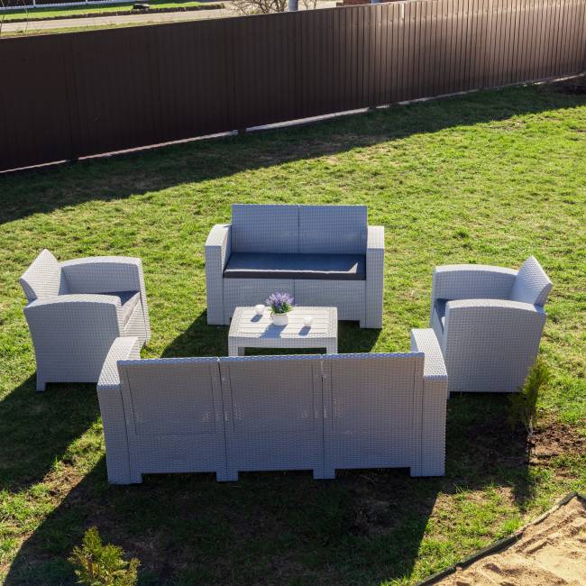 Комплект GRAND LANA LUX L светло-серый