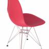 Стул Eames винный, опора металл