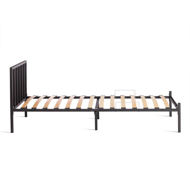 Кровать Bruno металл, 90*200 см, черный