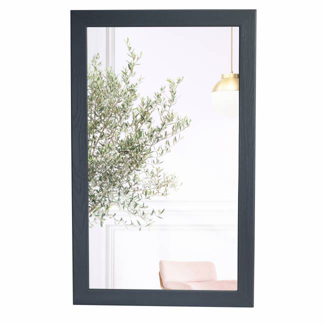 Зеркало навесное Берже 24-105 серый графит 105 см х 65 см