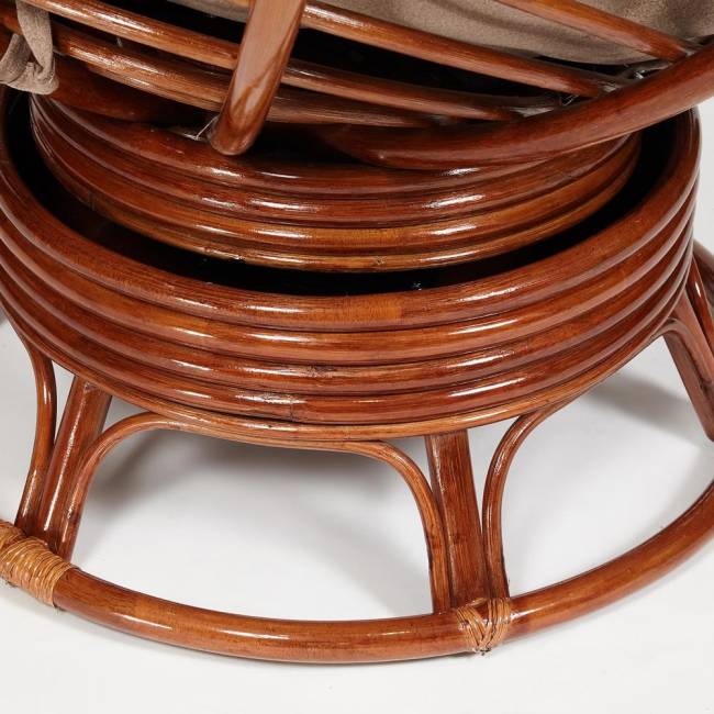 Кресло-качалка PAPASAN/ПАПАСАН w 23/01 B /с подушкой/ 115х78х104 см, Pecan (орех), экошерсть Коричневый, 1811-5 Pecan (орех) Кресло-качалка PAPASAN/ПАПАСАН w 23/01 B /с подушкой/ 115х78х104 см, Pecan (орех), экошерсть Коричневый, 1811-5 Pecan (орех)