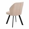Стул DikLine 232 поворотный B03 BEIGE, ножки черные