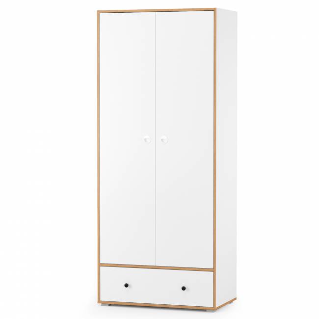 Мебель в детскую комнату для двоих детей Вуди № 29 цвет белый премиум/дуб крафт золотой Мебель в детскую комнату для двоих детей Вуди № 29 цвет белый премиум/дуб крафт золотой