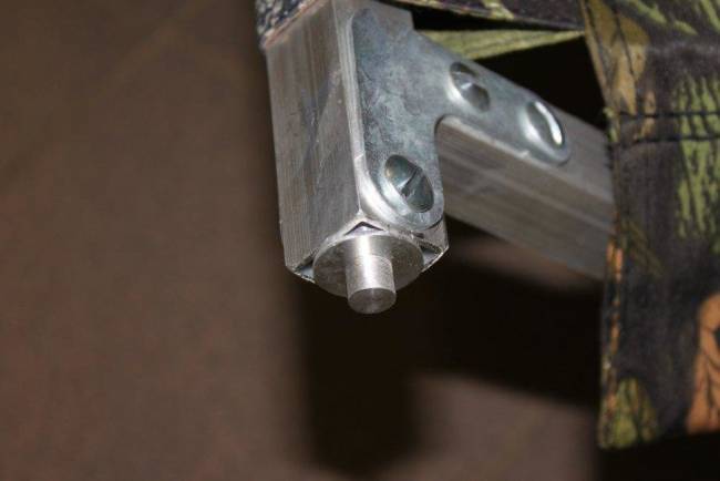 Кровать туристическая раскладушка Медведь 190 до 200 кг