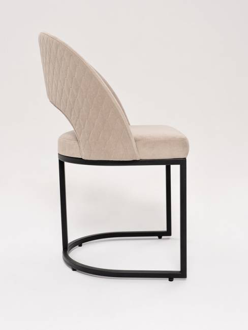 Стул Oscar Beige Romb / Black