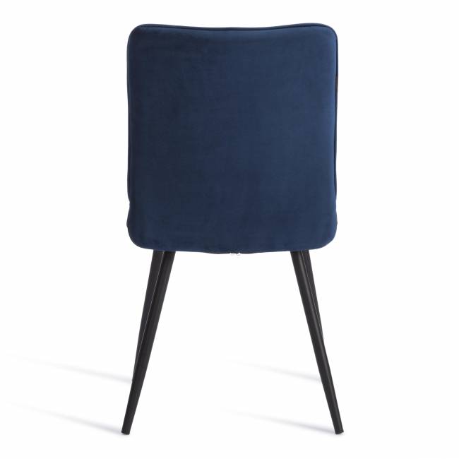 Стул обеденный Bari велюр, 46х55х89, Blue (синий) синий велюр Стул обеденный Bari велюр, 46х55х89, Blue (синий) синий велюр