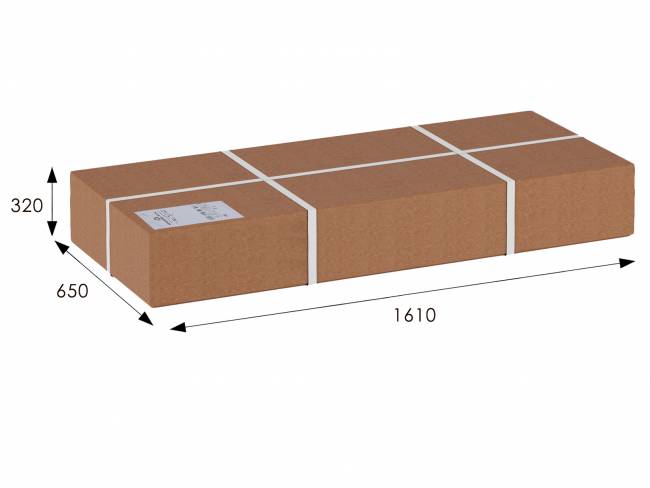 Диван Вега 10 ткань серый, каркас венге