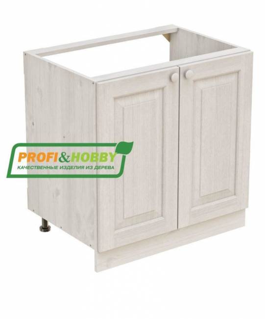 Тумба мойка 800 х 560 х 720 сосна, бесцветный лак Тумба мойка 800 х 560 х 720 сосна, бесцветный лак