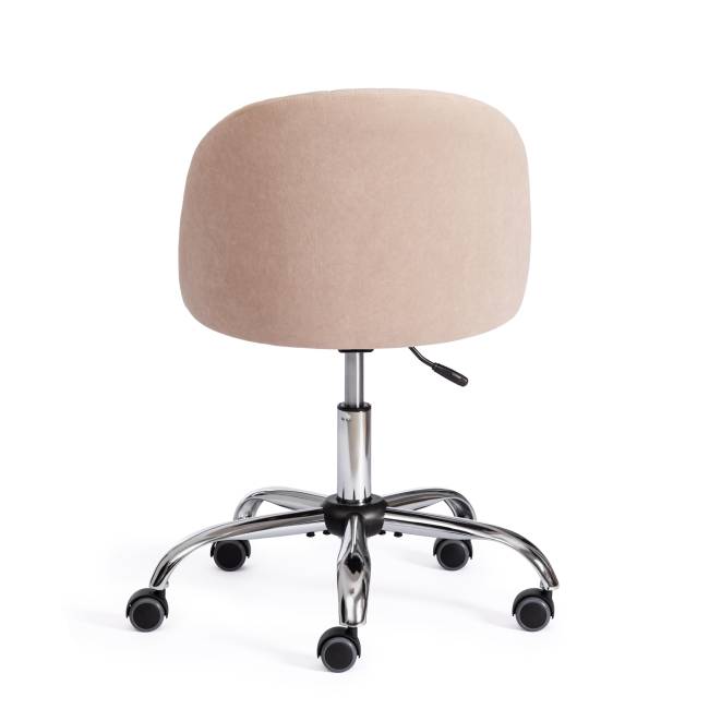 Кресло MELODY флок , бежевый, 7 бежевый флок Кресло MELODY флок , бежевый, 7 бежевый флок