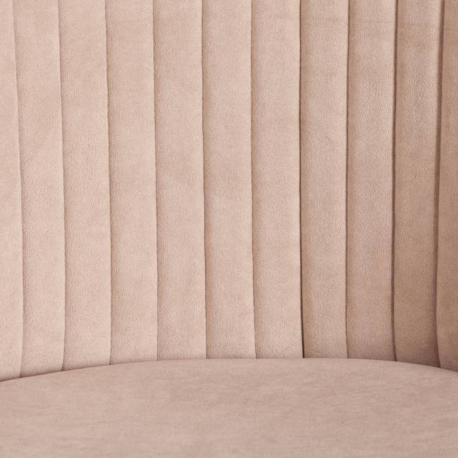 Кресло MELODY флок , бежевый, 7 бежевый флок Кресло MELODY флок , бежевый, 7 бежевый флок