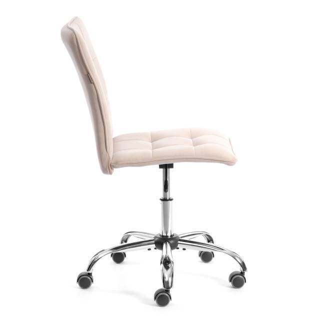 Комплект кресло+стул Bari/Бари LT, велюр, бежевый/черный, 7 бежевый/черный флок Комплект кресло+стул Bari/Бари LT, велюр, бежевый/черный, 7 бежевый/черный флок