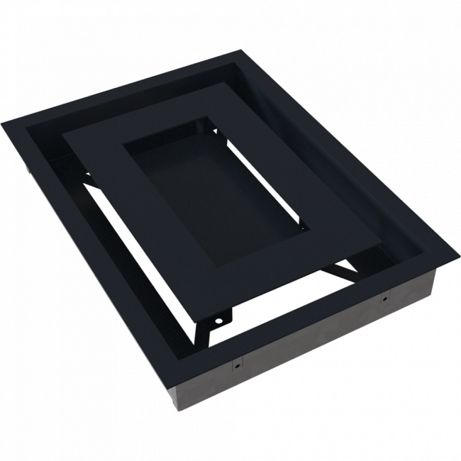 Решетка WIND Графитовая 22х30