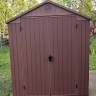 Сарай "Дарвин 6х6" (размеры 183 х 182 см), коричневый