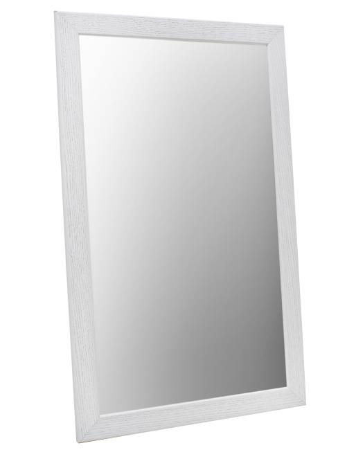 Зеркало навесное Берже 24-90 белый ясень 90 см х 55 см Зеркало навесное Берже 24-90 белый ясень 90 см х 55 см