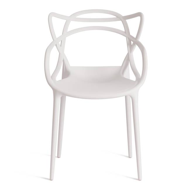 Стул Cat Chair (mod. 028) пластик, 53 x 59 x 82,5 см, белый (White C0057) (Комплект из 2 шт.) белый пластик Стул Cat Chair (mod. 028) пластик, 53 x 59 x 82,5 см, белый (White C0057) (Комплект из 2 шт.) белый пластик