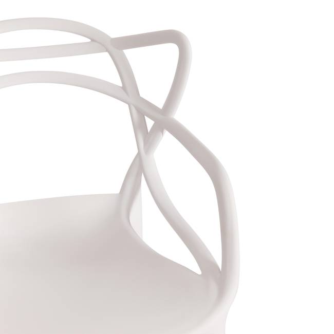 Стул Cat Chair (mod. 028) пластик, 53 x 59 x 82,5 см, белый (White C0057) (Комплект из 2 шт.) белый пластик Стул Cat Chair (mod. 028) пластик, 53 x 59 x 82,5 см, белый (White C0057) (Комплект из 2 шт.) белый пластик