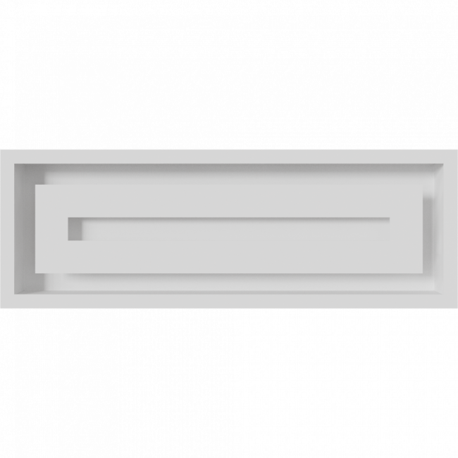 Решетка WIND Белая 17х49