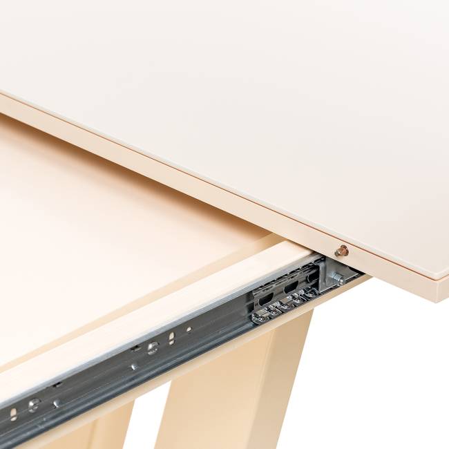 Стол раздвижной Leset Каби Кремовый Стол раздвижной Leset Каби Кремовый