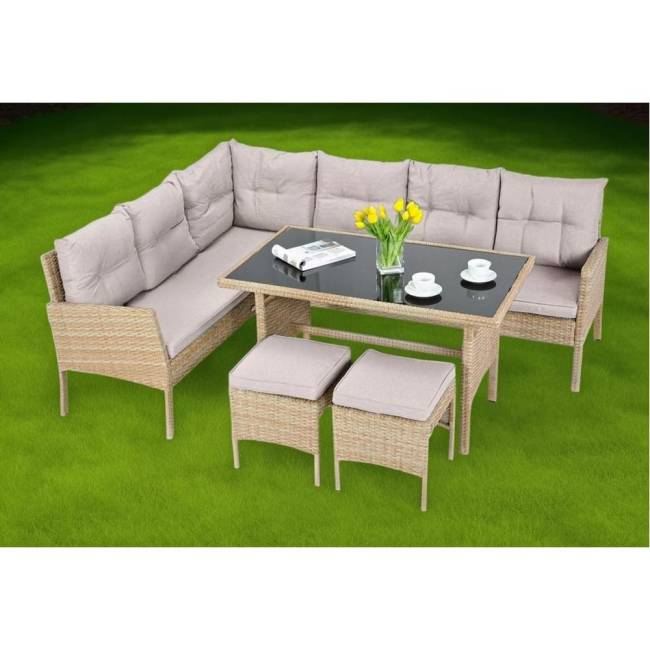 Комплект плетеной мебели AFM-107B Beige (3 кор.)