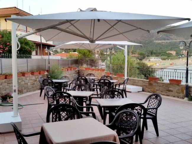 Зонт профессиональный 2.9х2.9 м Astro Starwhite белый, белый 2900х2900 мм