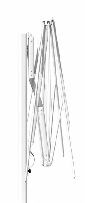 Зонт профессиональный 2.9х2.9 м Astro Starwhite белый, белый 2900х2900 мм