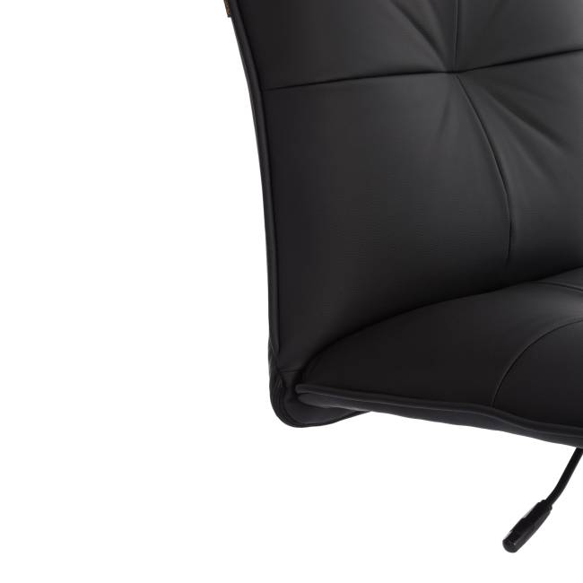 Кресло Azura кож/зам, черный, 36-6 черный кож/зам