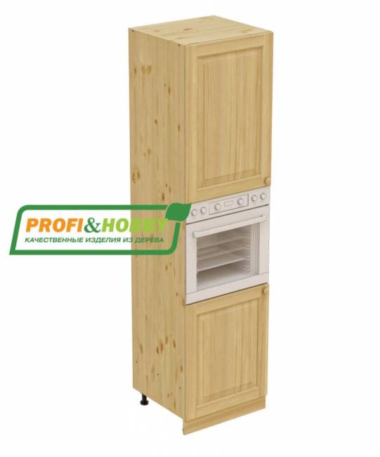 Пенал 2040 х 600 х 560 филенка, 2 двери (без полок), сосна, без покраски Пенал 2040 х 600 х 560 филенка, 2 двери (без полок), сосна, без покраски