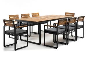 Обеденная группа из алюминия TOPA XL Joygarden Обеденная группа из алюминия TOPA XL Joygarden