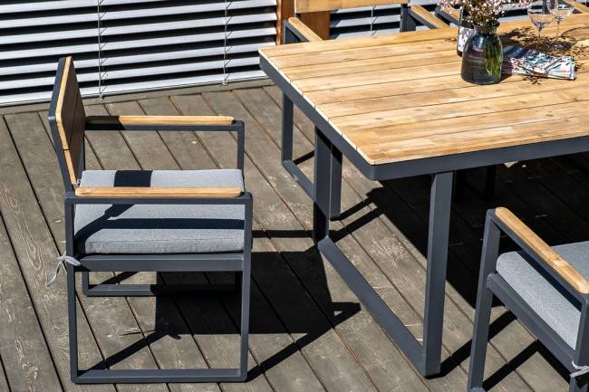 Обеденная группа из алюминия TOPA XL Joygarden Обеденная группа из алюминия TOPA XL Joygarden