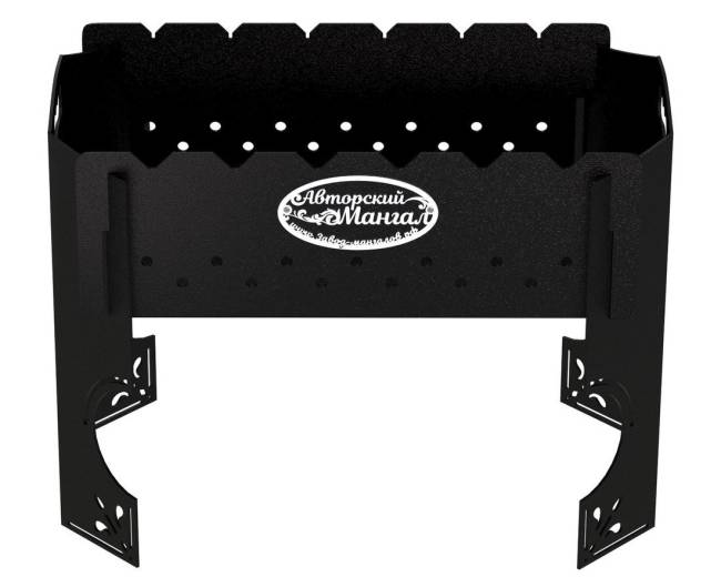 Мангал разборный "Скорпион", сталь AISI304, 3мм