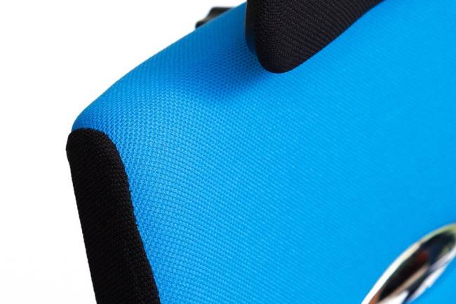 Кресло офисное «Ринус-6» (Rinus-6 blue) (Чёрно-синяя ткань)