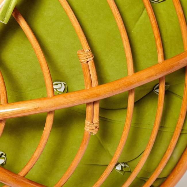 Кресло PAPASAN/ПАПАСАН 23/01 W /с подушкой/ диаметр подушки 125 см, 115х101х104 см, Cognac (коньяк), флок Олива, 23 Cognac (коньяк) Кресло PAPASAN/ПАПАСАН 23/01 W /с подушкой/ диаметр подушки 125 см, 115х101х104 см, Cognac (коньяк), флок Олива, 23 Cognac (коньяк)