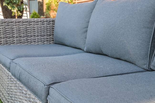 Лаунж-зона KARL с трёхместным диваном (серая)