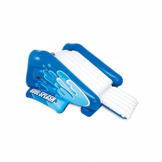 Надувная горка 333х206х117см "Клёвый всплеск" с разбрызгивателем, до 80кг, от 6 лет
