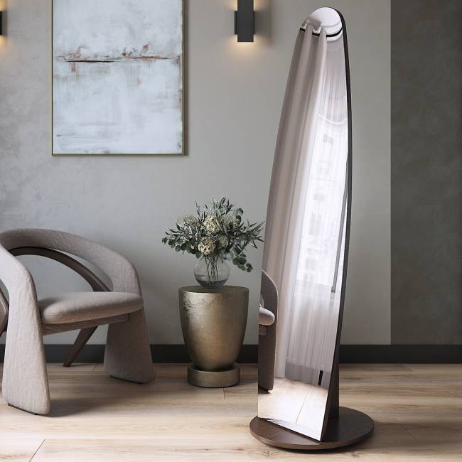 Зеркало напольное Стелла 1 венге 157,8 см х 40,4 см Зеркало напольное Стелла 1 венге 157,8 см х 40,4 см