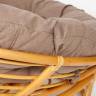 Кресло PAPASAN/ПАПАСАН 23/01 W /с подушкой/ 115х101х104 см, Honey (мед), экошерсть Коричневый, 1811-5 Кресло PAPASAN/ПАПАСАН 23/01 W /с подушкой/ 115х101х104 см, Honey (мед), экошерсть Коричневый, 1811-5